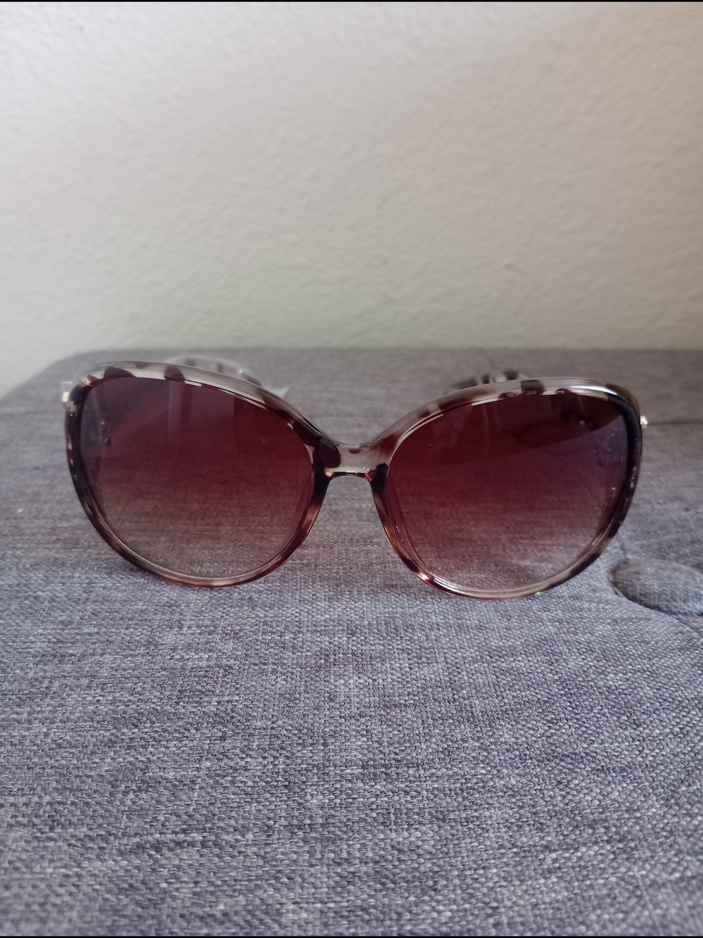 New Women's Oversized Sunglasses in Brown Gradient